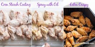 air fryer en wings recipe crispy