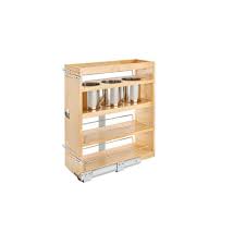 rev a shelf 449ut bcsc 8c wood base cabinet utility pull out organizer