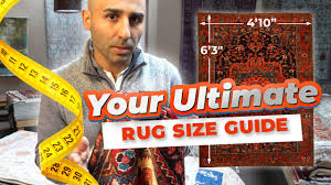 oriental rug size guide including rug