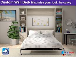 custom wall bed king the wallbed centre