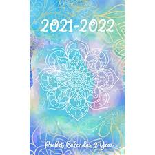 Please notice that the product is a weekly appointment, no monthly calendar in the content. Buy 2021 2022 Pocket Calendar 24 Month January 2021 December 2022 Two Year Monthly Planner For Purse Small Agenda Schedule Organizer Notebook Watercolor Mandala Design 2 Year Calendar Paperback Organizer September 9 2020 Online In