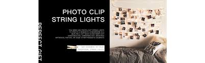 Customized Photo Clip String Lights Suppliers And