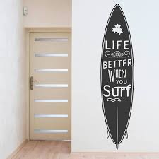 Surfboard Wall Sticker