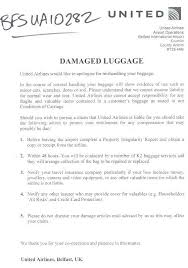 Complaint Letter Airline Damaged Luggage Instanthow To Write An