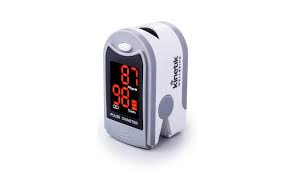 What is a pulse oximeter? Buy Kinetik Wellbeing Finger Pulse Oximeter Health Accessories Argos