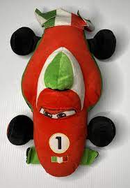 Disney Pixar Cars 2 Franchesco Ferrari Plush Toy Large 19