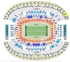 at t stadium seating chart with row