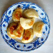 pierogi filled with cote cheese and