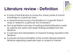 Literature Review Outline  Useful Tips and a Brilliant Template