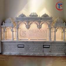 hand carved ambaji marble temple