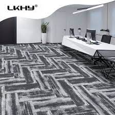 custom nylon printed carpet tiles