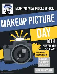 mvms makeup picture day november 10