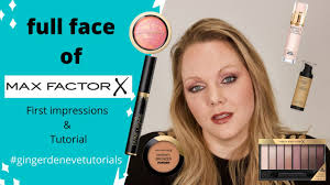 face of max factor make up tutorial