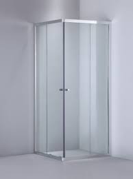 easy install glass sliding shower door