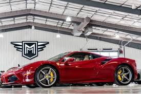 Inspired by ferrari's racing heritage, the ferrari 488 pista for sale in the usa has the most powerful v8 engine in the history of ferrari and the highest level of technological transfer. Used Ferrari 488 Gtb For Sale Dallas Tx