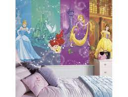 Disney Princess Wall Mural With Wicked