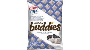 Chex Mix Muddy Buddies Snack Mix Cookies Cream 7 Ct