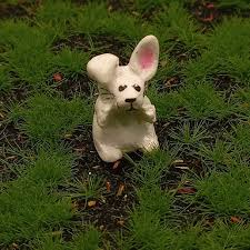 Rabbit White Standing Fay S Miniature