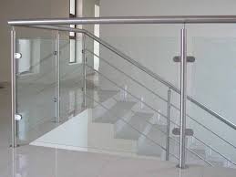 china customized balcony railing glass