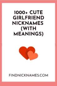 cute nicknames for your friend