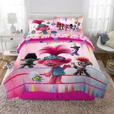 trolls kids bed in a bag comforter and