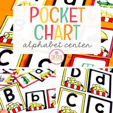 Alphabet Pocket Chart Literacy Center