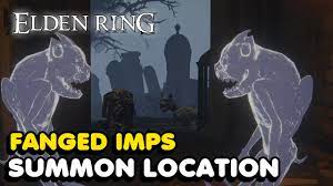 Elden Ring - Fanged Imps Spirit Ashes Location (Summon) - YouTube