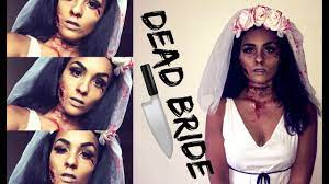 easy halloween makeup diy dead bride