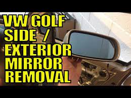 Vw Golf Side Exterior Mirror Removal