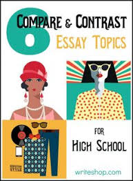 Topic sentences   Overarching Thesis for a Compare Contrast Essay    