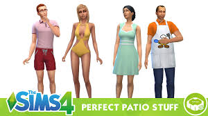 The Sims 4 Perfect Patio Stuff
