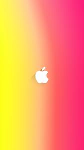 Yellow pink, 5s, apple, flat, iphone ...