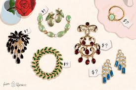 vine costume jewelry identification