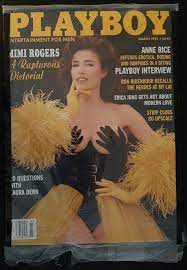 Vintage Playboy March 1993 Kimberly Donly Mimi Rogers Anne Rice | eBay