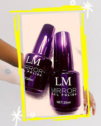 lm mirror nail polish beauty