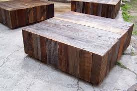 Wood Coffee Table Floating Coffee Table