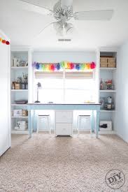 Add some rustic farmhouse charm while getting organized. Craft Room Paint Refresh The Diy Village