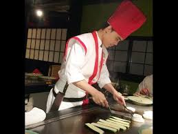 benihana chef cooking at table review