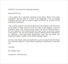 Marketing Cover Letter 7 Samples Examples Format