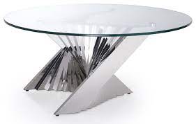 Modern Falcone Coffee Table Clear