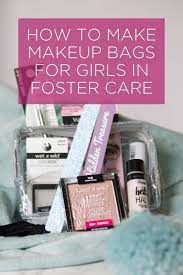 how to create makeup bags for