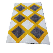 geometric polyester 3d carpet at