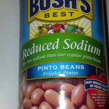 reduced sodium pinto beans