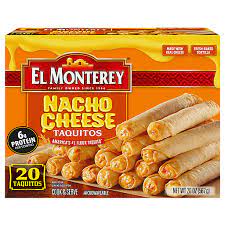 el monterey flour taquitos nacho cheese