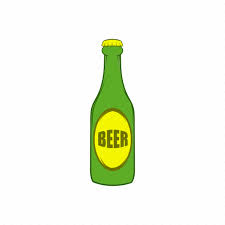 Beer Bottle Cap Cartoon