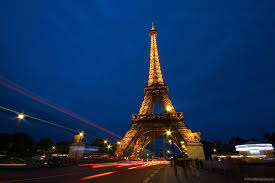 eiffel tower at night wallpaper for
