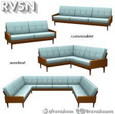 sectional couch cc for the sims 4