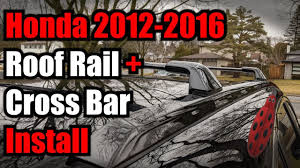 honda crv 2016 2016 roof rail and cross