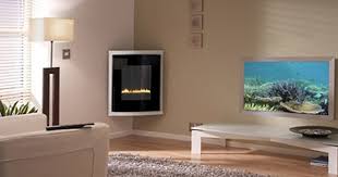 Contemporary Corner Fireplace For Gas