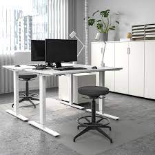 I want to raise my desk by 4 inches, hopefully in a more elegant way than shoving some books under it or wood gluing some 2x4s. Skarsta White Site Stand Desk Popular Practical Ikea
